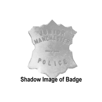 Blackinton B643 Plain Smooth Shield (1-5/16" x 1-1/8")