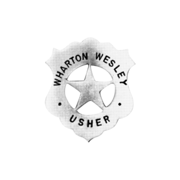 Blackinton B648 Badge with Star Cut-Out (2-1/8" x 1-13/16")