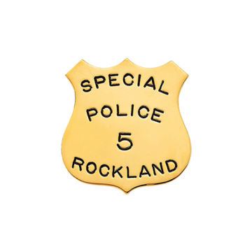 Blackinton B657 Small Shield Badge (1-3/4" x 1-7/16")