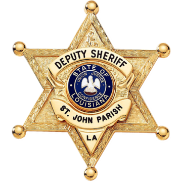 Blackinton B667 Six Point Star Badge with Applied Panel (2-11/16" x 2-1/4")