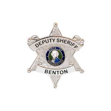 Blackinton B682-X Six Point Star Badge (2-3/16" x 1-7/8")