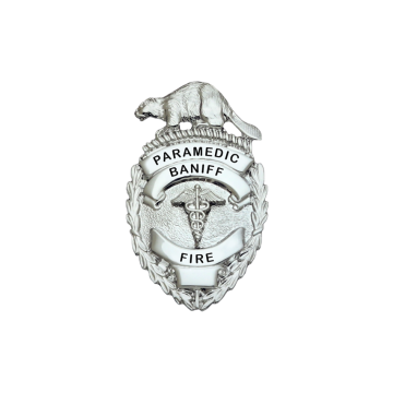 Blackinton B704 Badge with Beaver (1-13/16" x 1-1/16")