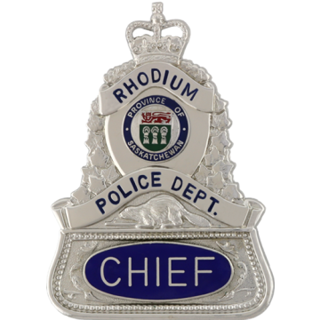 Blackinton B705 Badge with Crown (3-1/4" x 2-1/4")