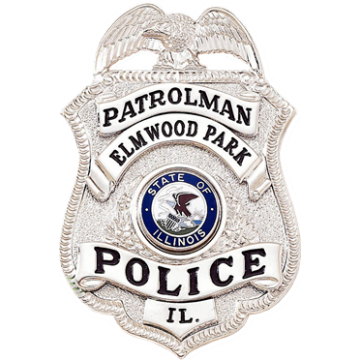 Blackinton B741-B Badge with Eagle and Applied Panels (3" x 2")