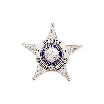 Blackinton B797 5-Point Star Badge (1-3/8" x 1-7/16")