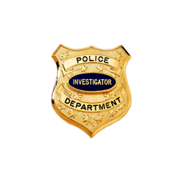 Blackinton B798 Shield Badge (2" x 1-3/4")