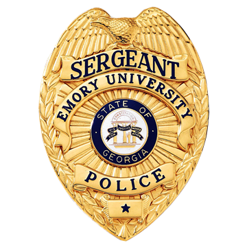 Blackinton B879-H Badge with Eagle and Applied Panels (3-3/16" x 2-1/4")