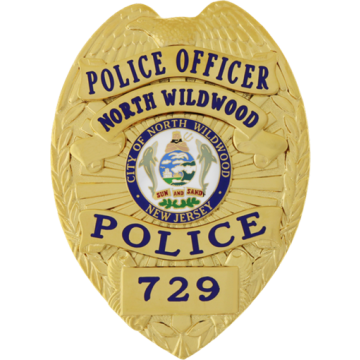 Blackinton B879-V2 Badge with Eagle and Applied Panels (3-3/16" x 2-1/4")