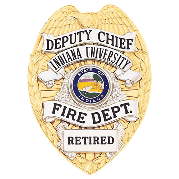 Blackinton B879 Badge with Eagle and Applied Panels (3-3/16" x 2-1/4")