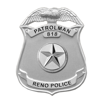 Blackinton B911 Shield with Eagle (2-1/2" x 2")