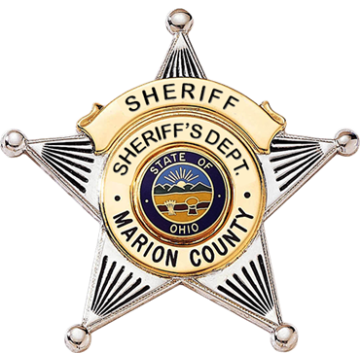 Blackinton B953 5-Point Star Badge with Circular Panel (2-5/8" x 2-3/4")