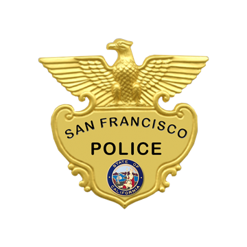 Blackinton B968 Shield with an Eagle (2-5/8")