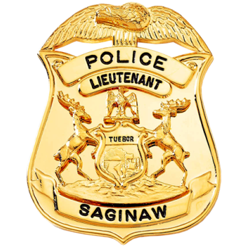 Blackinton B971 Badge with Eagle (2-7/16" x 1-15/16")