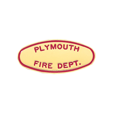 Blackinton B989 Large Engravable Oval (1-3/4" x 1/2")