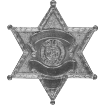  Blackinton B994 New York Sheriff's Cap Badge (1-7/8" x 1-5/8")