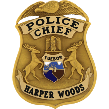 Blackinton BC2393 Michigan Badge with Tuebor Full Color Seal (2-9/16" x 2")