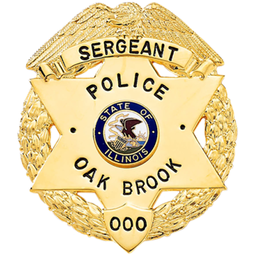 Blackinton BH1905 Eagle, Wreath, and Star Combo Badge (2-9/16" x 2-1/4")