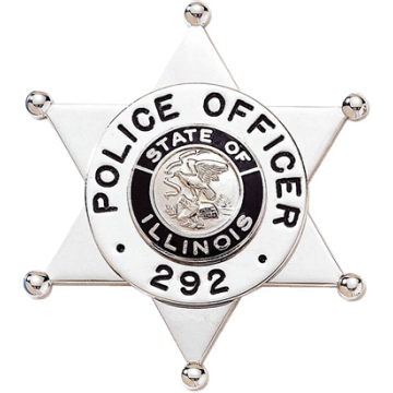 Blackinton BH1973-B Six Point Star with Ball Points (2-5/8" x 2-5/16")