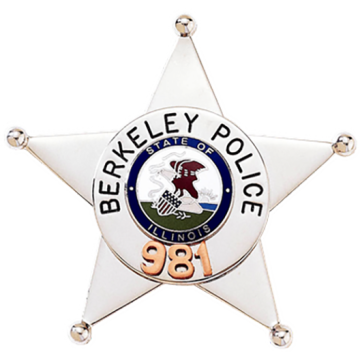 Blackinton BH1978-B Five Point Star Badge With Ball Points (2-5/8" x 2-3/4")