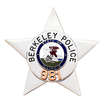 Blackinton BH1978 Five Point Star Badge without Balls (2-5/8" x 2-3/4")