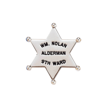 Blackinton BH1988 Six Point Star Badge (2-1/8" x 1-7/8")