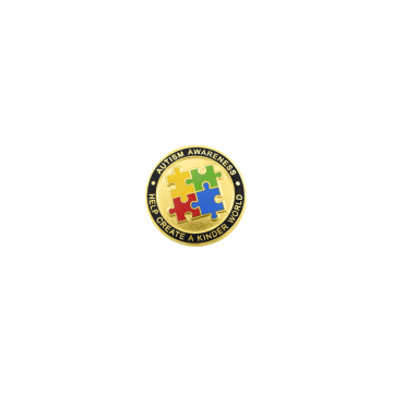 Smith & Warren C1010M Autism Awareness Seal (Individual)