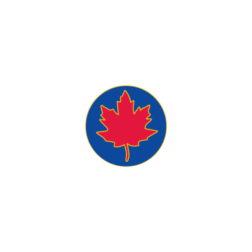 Smith & Warren C1036M Canadian Maple Leaf Multi Color Seal (Individual)