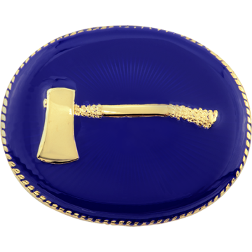 Smith & Warren C108E One Axe Hat/Coat Disc (1.5"H)