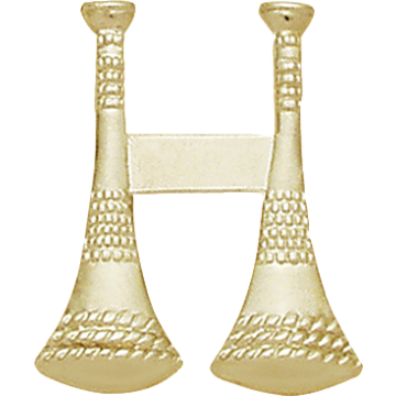 Smith & Warren C116L Two Parallel Bugles (Individual)