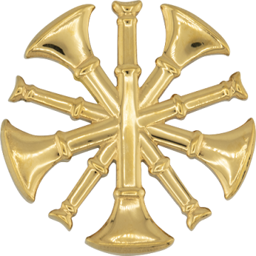 Smith & Warren C121XL Five Crossed Bugles Extra Large (Individual)