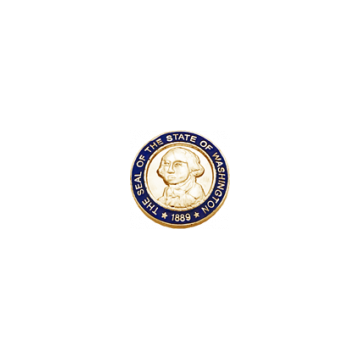 Smith & Warren C991E Washington State Blue Rim Seal (Individual)