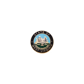 Smith & Warren WVBKM West Virginia Black Full Color Seal (Individual)