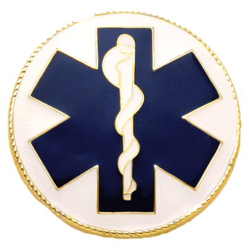Smith & Warren C138LM Star of Life Hat/Coat Disc (1.625")