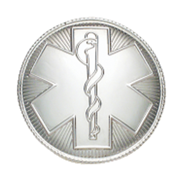 Smith & Warren Star of Life Hat/Coat Disc C138PL (1.625")