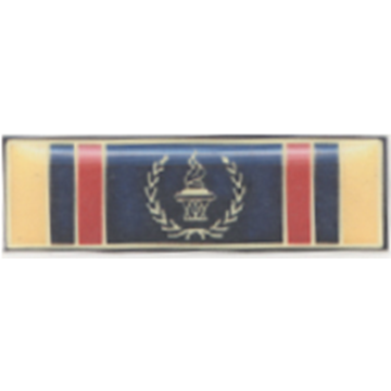 Blackinton C15906 7-Section Commendation Bar w/Wreath, Torch (1-3/8" x 3/8")