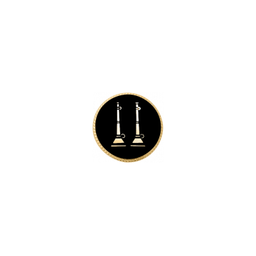 Smith & Warren C183FBKE Two Bugles Black Seal (Individual)