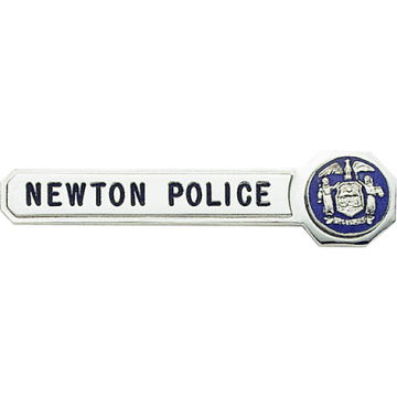 Smith & Warren C505 Engraved Tie Bar with Seal (2.220" x 1/2")