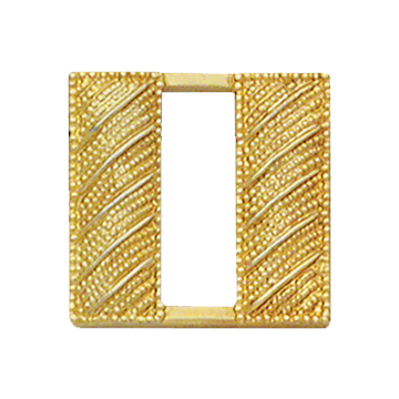 Smith & Warren C548 Small Embossed Captain Bars (Pair)