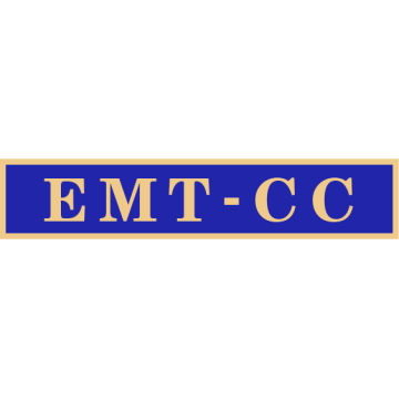 Smith & Warren C584_EMT-CC Emergency Medical Technician - Critical Care (1-7/8" x 3/8")