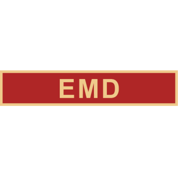 Smith & Warren C584EMD Emergency Medical Director Service Award Bar (1-7/8" x 3/8")