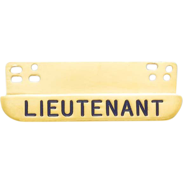 Smith & Warren C600B Engraved Nameplate Holder (1.940" x 0.730")