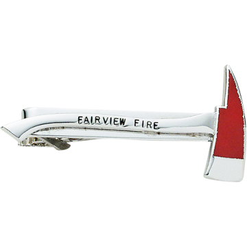 Smith & Warren C605 Fire Axe Tie Bar with Engraving (2.460" x 1.190")