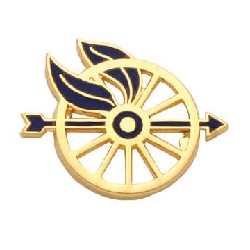 Smith & Warren C640A Motorcycle Wheel with Wing - Right Facing (Individual)