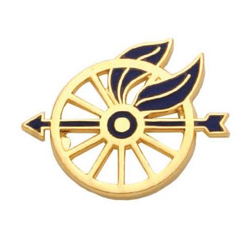 Smith & Warren C640B Motorcycle Wheel with Wing - Left Facing (Individual)