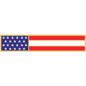 Smith & Warren American Flag Bar CB-A-1002