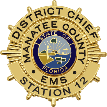 Smith & Warren E129CD Sunburst Badge with Extra Panels (2-1/4")