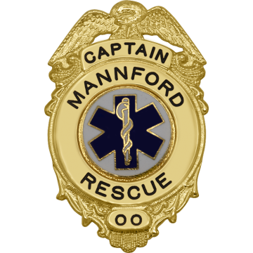 Smith & Warren E203 Eagle Top over Circle Panel (2-1/2" x 2-5/8")