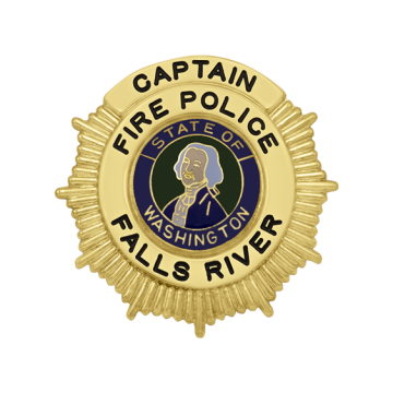 Smith & Warren E217 Small Sunburst Badge (1-7/8")