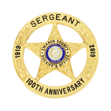 Smith & Warren E3010B 5-Point Star in Circle (2-1/8")