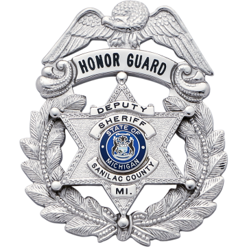 Smith & Warren E402_S259M Wreath Badge with 6-Point Star (2-1/2" x 2")